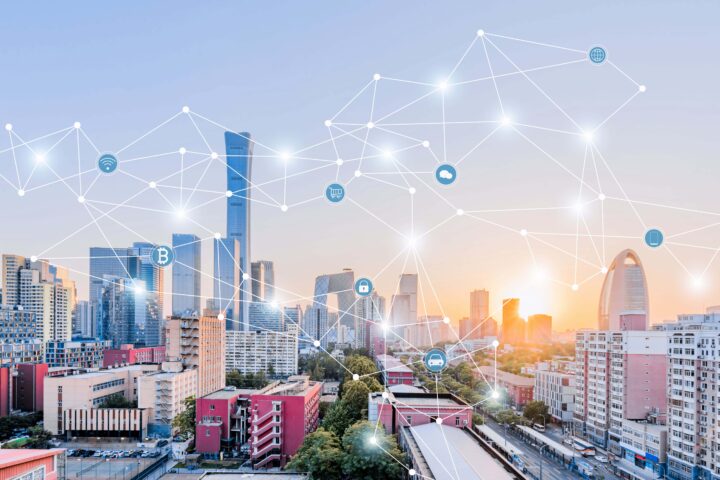 不動産会社における位置情報データを利用した広告配信事例の画像